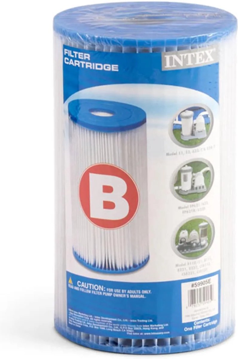 Intex Cartouche filtrante Type B