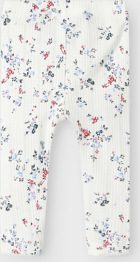 NAME IT BABY baby legging NBFFABINA met all over print perzik