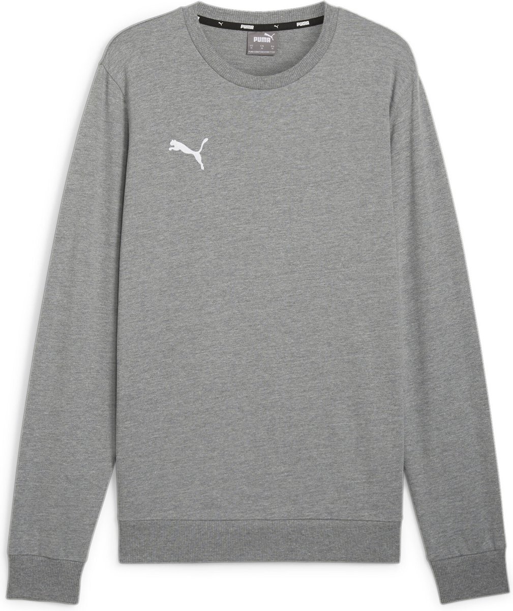 PUMA teamGOAL Casuals sweat-sweatshirt voor heren met ronde hals 658592 Grijs