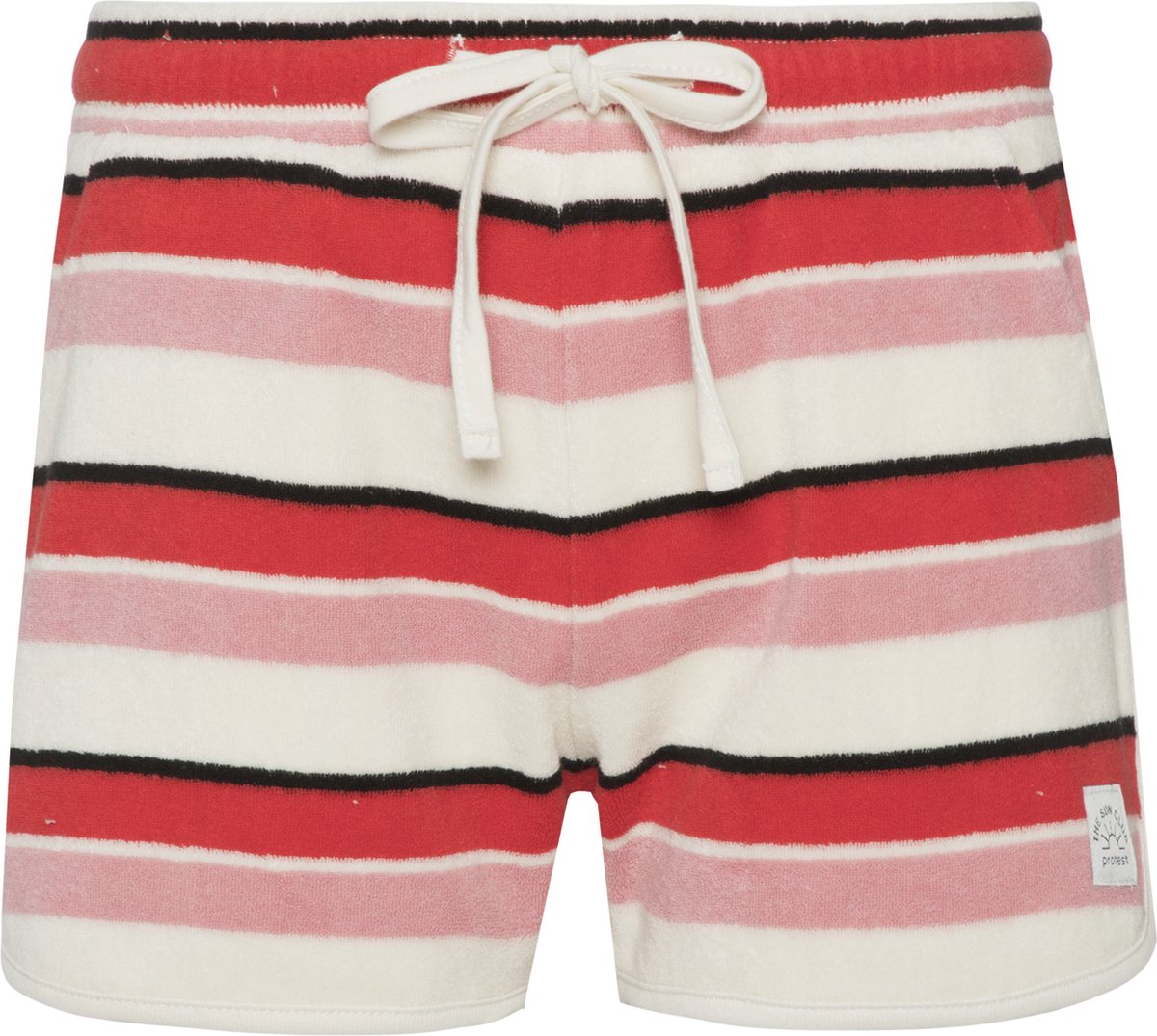 Protest Prtviolet Jr – Korte broek Meisjes – Badstof – Tailleband elastiek Razzred