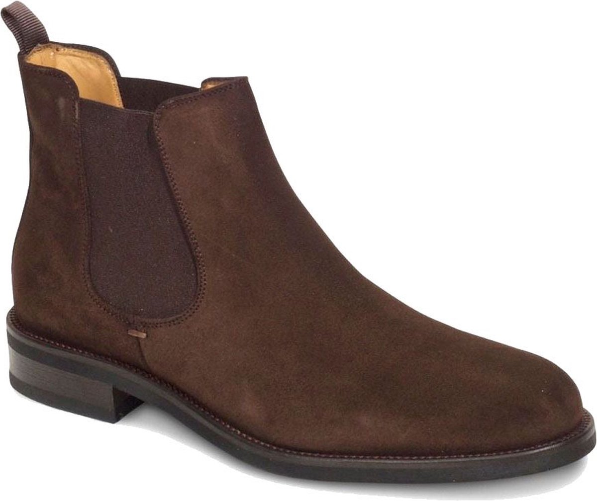 Steppin' Out Chelsea Boots Suède Bruin - Maat 40 - Heren
