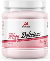 Bol.com XXL Nutrition - Whey Delicious - 80% Eiwit - Forest Fruit - Wei Eiwitpoeder met BCAA & Glutamine Proteine Poeder Eiwit s... aanbieding