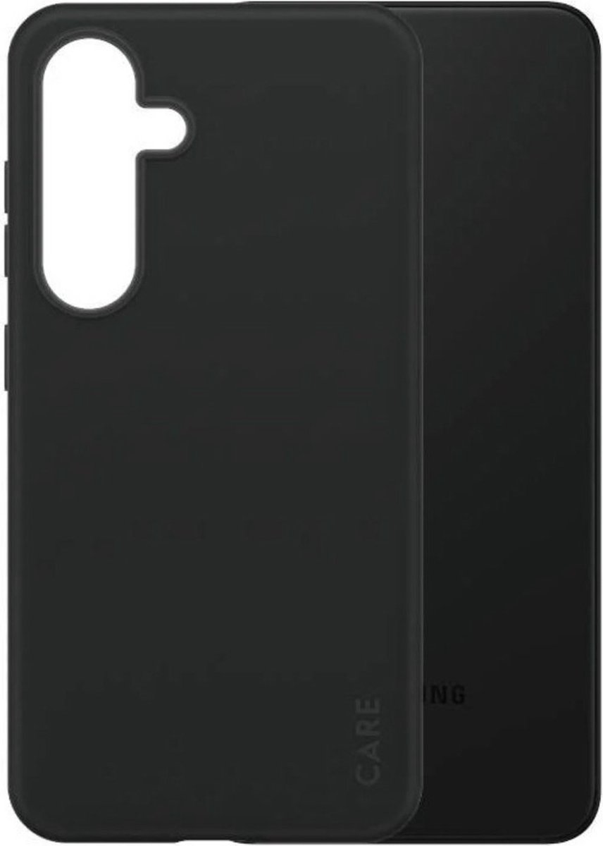 CARE by PanzerGlass Fashionable Case - Zwart w. QI Module Samsung S24
