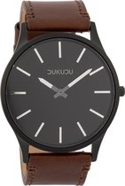 DUKUDU - Tobias - Zwarte  horloge - DU-032
