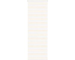 vidaXL - Zebra - rolgordijn - 85x200 - cm - stofbreedte - 80,9 - cm - marmerbeige