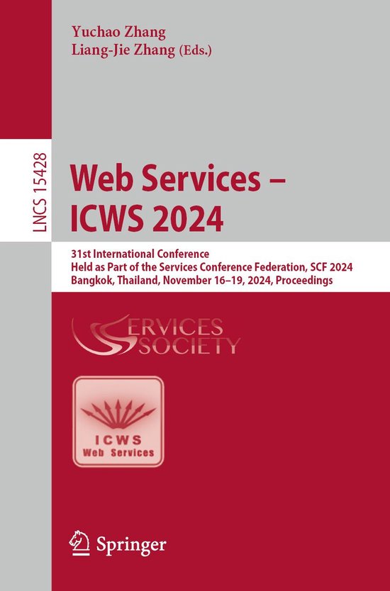 Springer Nature Proceedings Computer Science - Web Services  ... - cover