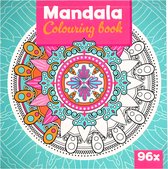 Mandala Kleurboek Blauw - Mandala Kleurboek voor Volwassenen - Kleurboek Volwassenen - Kleuren voor Volwassenen - Tekenen voor Volwassenen - Creatief Volwassenen - 48 Pagina's - 18x18cm