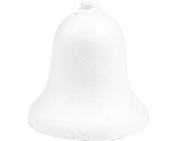 Tempex - Kerstklok - 8,5 cm, per 5