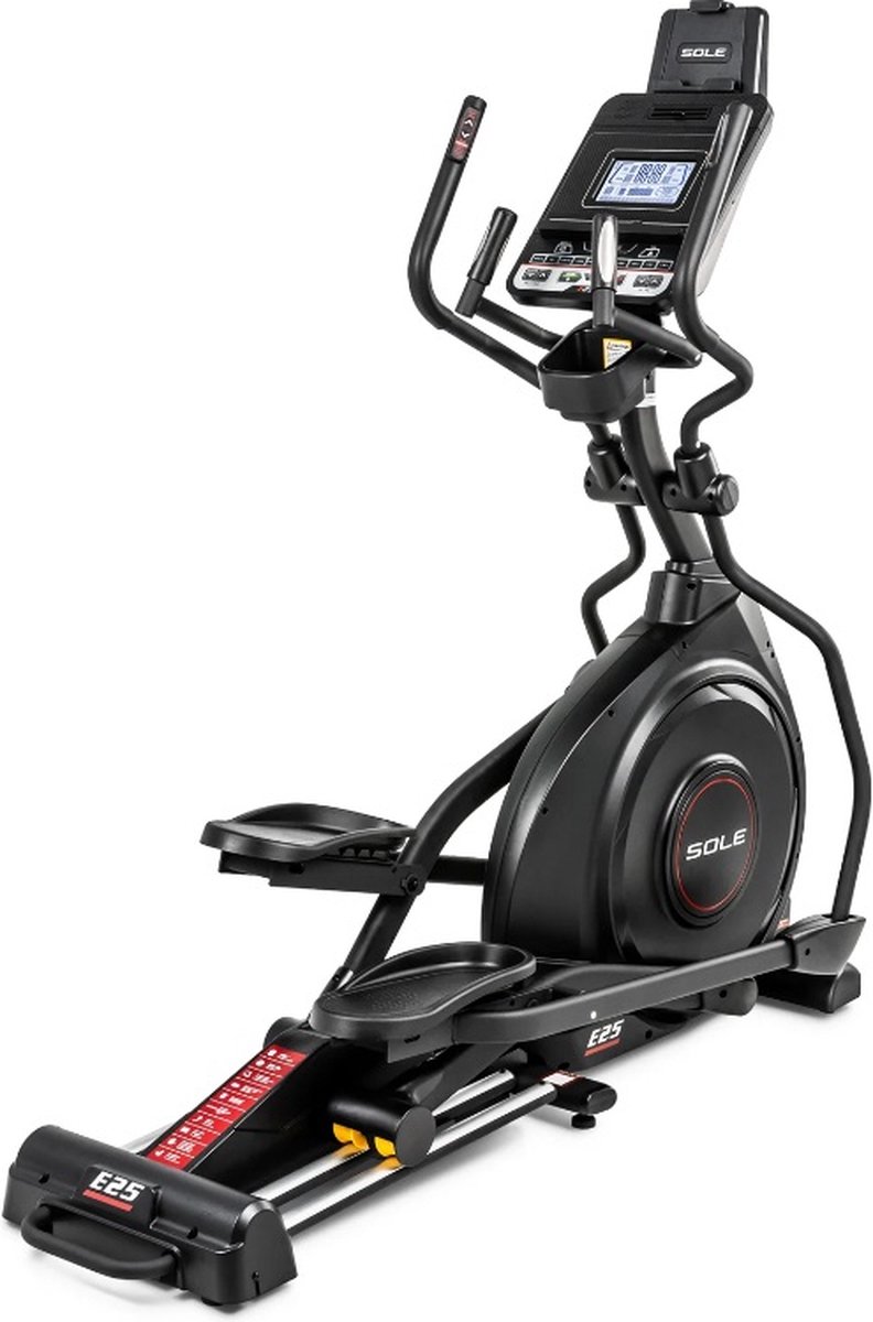 Afbeelding 2 van Sole Fitness E25 Crosstrainer - 10 programma's - 20 trainingsniveaus - Hartslagfunctie