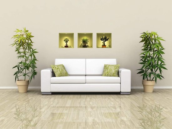 Ambiance Sticker - Muursticker - Dieren Over De Hele Wereld Zelfklevende Stickers