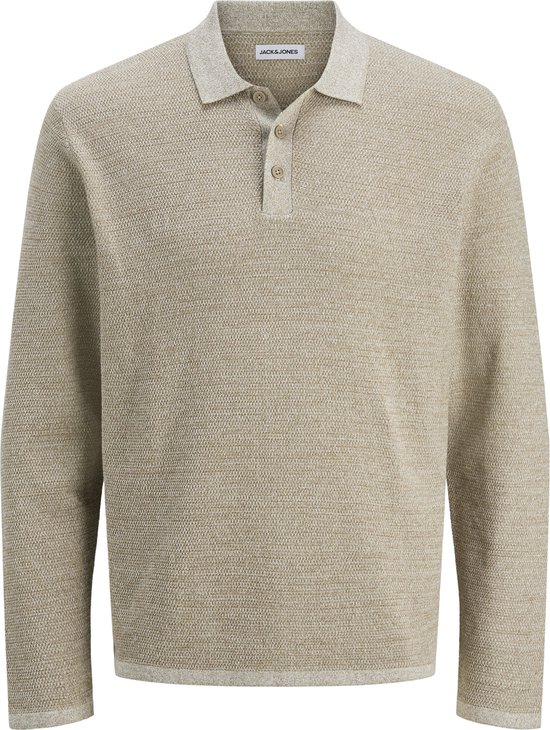 JACK&JONES - JJEGEORGE KNIT POLO LS SN - Heren - Polo's