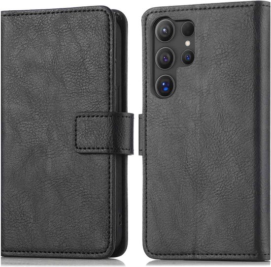 imoshion Étui adapté pour Samsung Galaxy A01 avec porte-cartes - Bookcase de Luxe imoshion - Zwart
