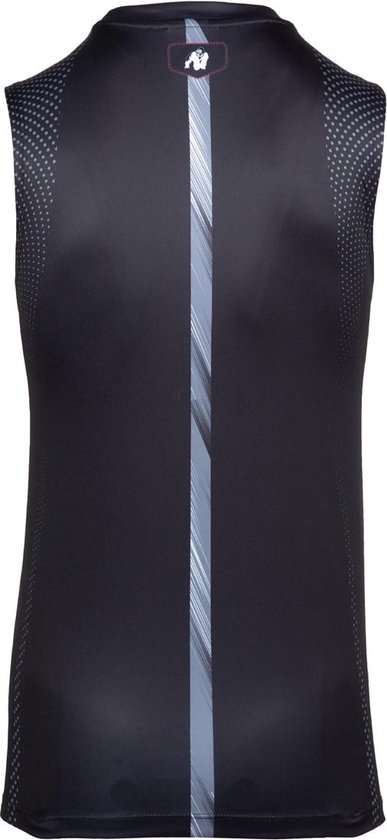 Débardeur Gorilla Wear Clayton - Zwart/ Rouge - L