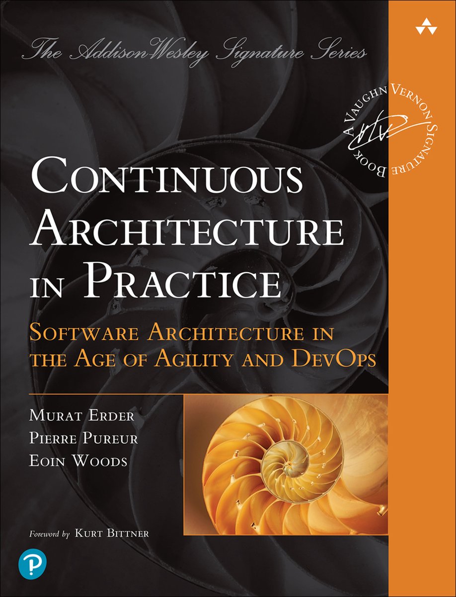 Omslag van Addison-Wesley Signature Series (Vernon)- Continuous Architecture in Practice