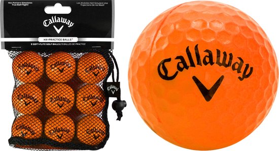 Callaway Soft flight 9 pack CA1000012 Golfbal Unisex Oranje