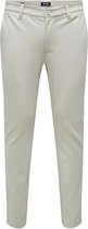 ONLY & SONS ONSMARK SLIM GW 0209 PANT NOOS Heren Broeken - Moonstruck