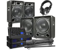 MAX 1215 Complete 2200W 2.2 DJ Set