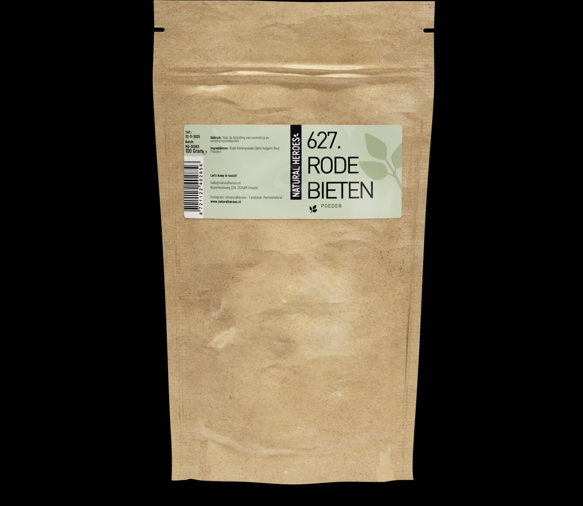 Natural Heroes - Rode Bietenpoeder 100 gram
