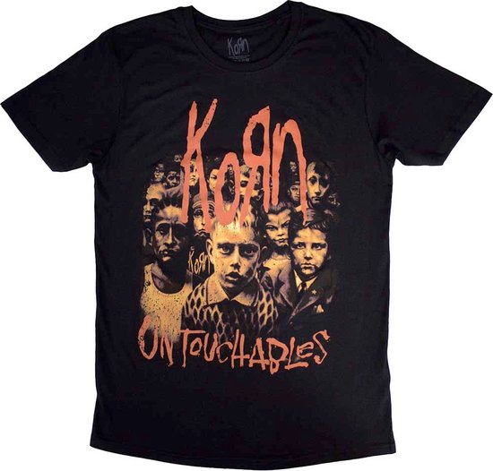 Korn - Untouchable Heren T-shirt - S - Zwart