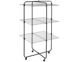 Tomado-Metaltex Dijon Onyx Droogtoren 33 M Drooglengte Zwart