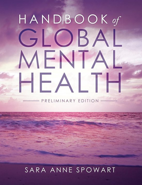 Handbook of Global Mental Health - cover