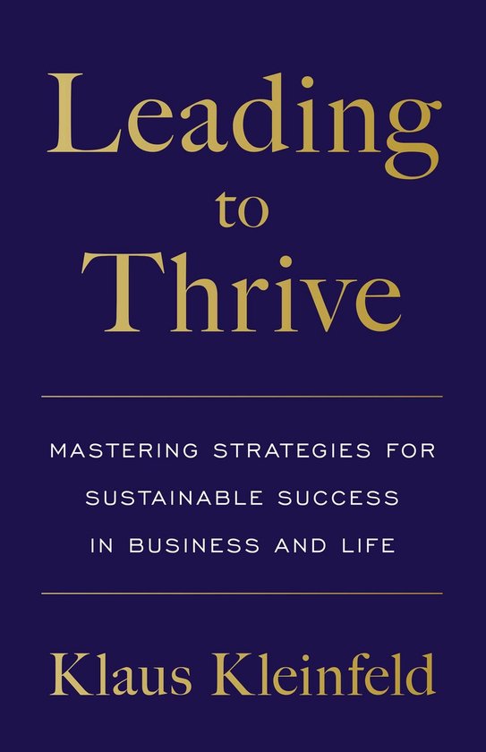 Leading to Thrive - cover