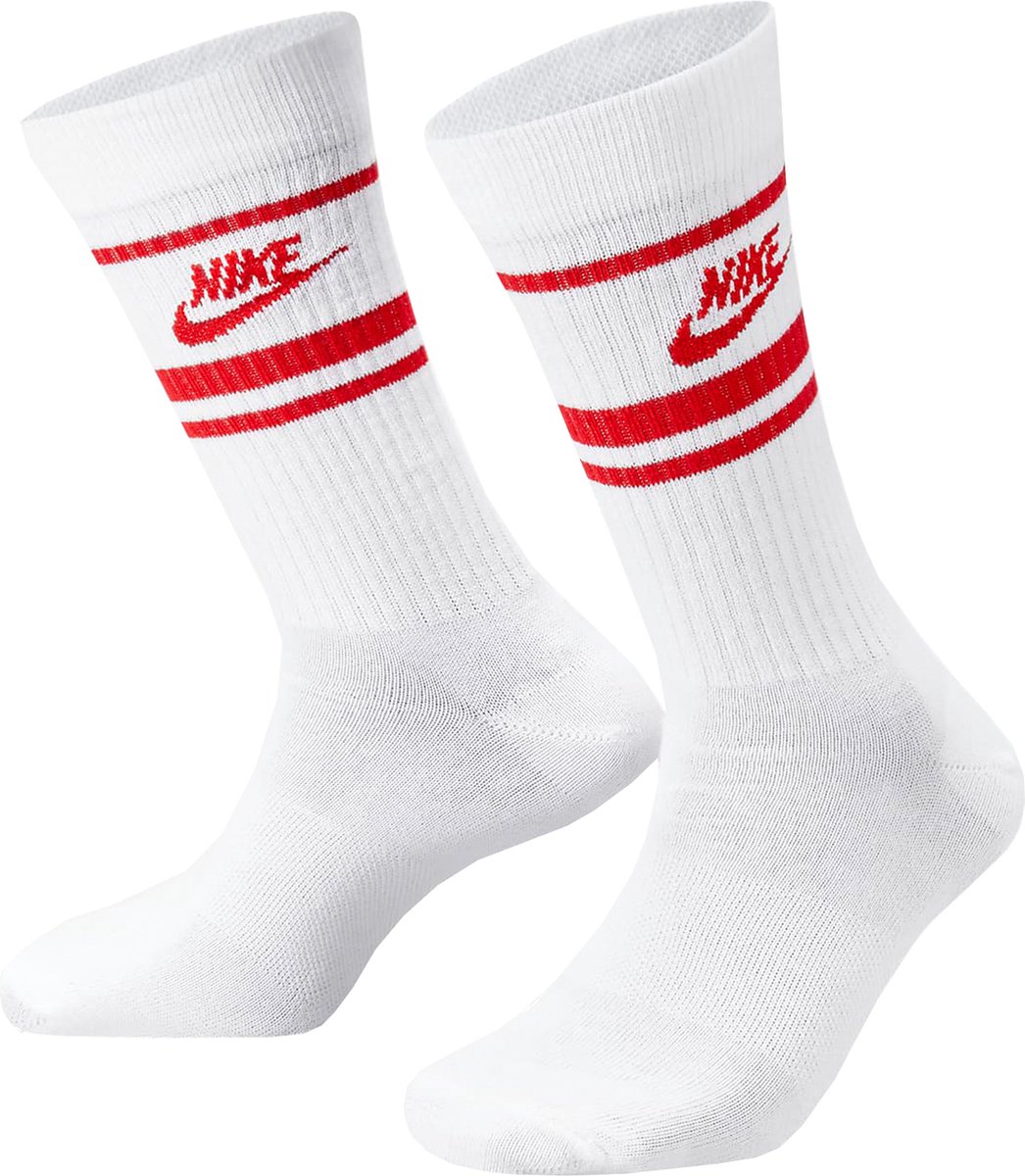 Nike sportswear everyday essential – 3-pack Rood
