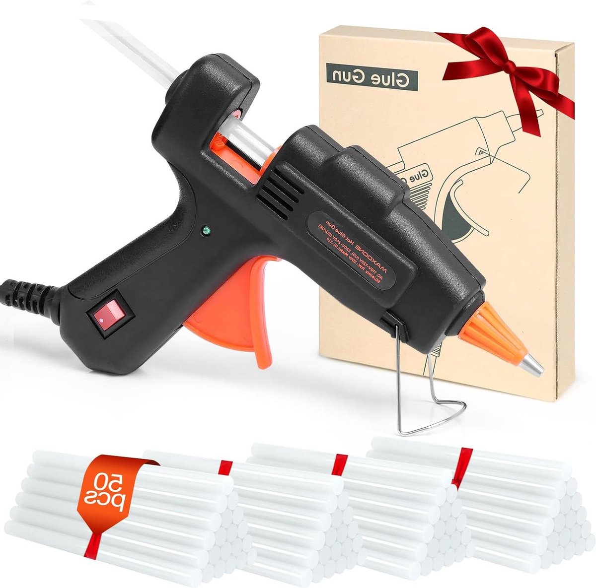 60 stuks warmlijmpistool lijmsticks - voor doe-het-zelf handwerk en snelle reparaties - in huis en kantoor