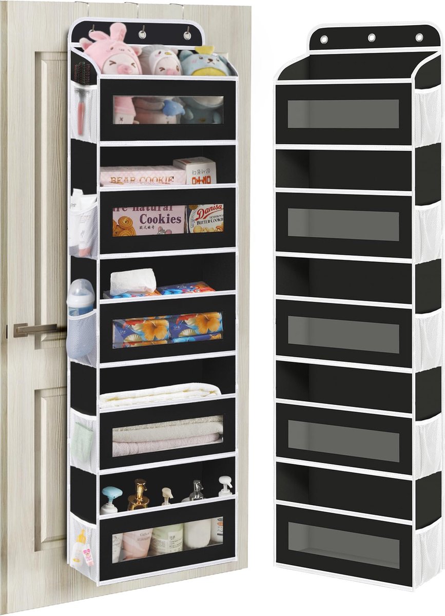 Goodivery ® Handige Hangende Deurorganizer met 5 Planken en 10 Mesh Vakken voor Eenvoudige Opbergruimte