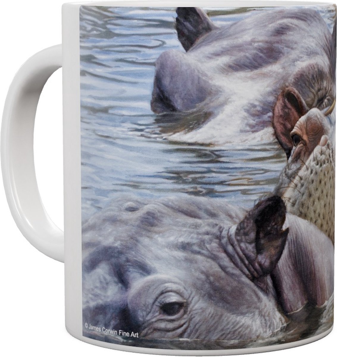 Nijlpaard Hippo Flotilla - Mok 440ml 440