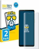 BROTECT - Film de protection d'écran pour Sony Xperia 10 V - Film de protection mat couverture complète (2 Pièces)