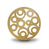 LOCKits 982500134 - Pièce d'acier - 33 mm - Dorée