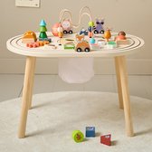 Petite Amélie Activiteitentafel Forêt – Waterbasis verf – Stimuleert motorische & cognitieve ontwikkeling – Speeltafel met praktische opbergbak