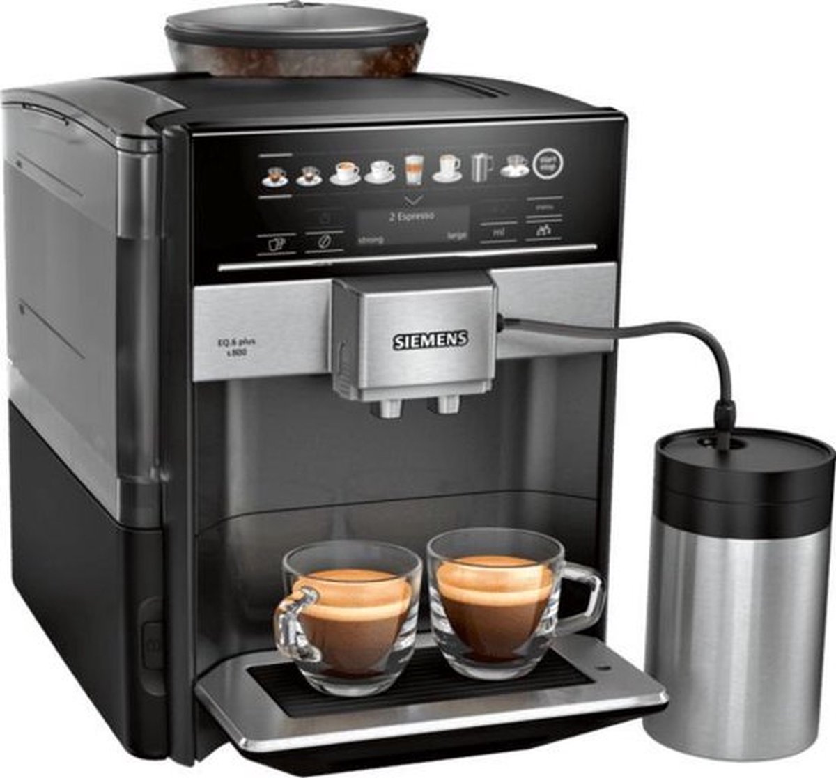 Siemens EQ.6 Plus S800 TE658209RW - Espressomachine - Zwart — afbeelding 2
