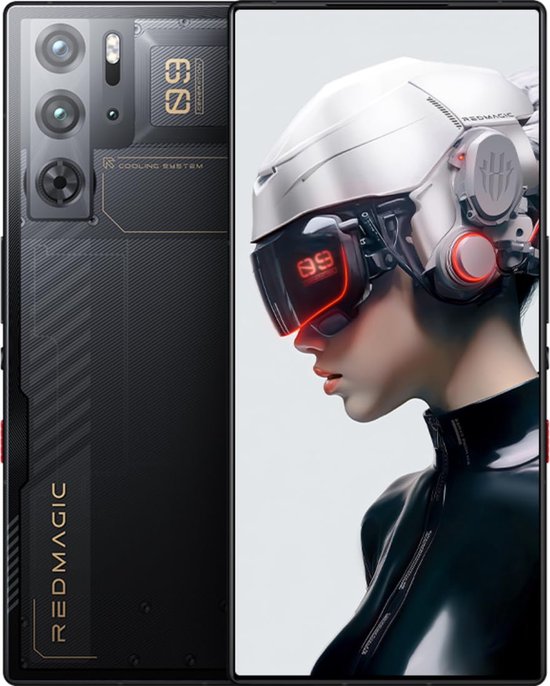 Smartfon NUBIA Red Magic 9 Pro 16/512GB 5G 6.8′ 120Hz Czarny transparentny