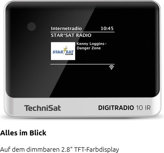 MAJORITY Touro Internetradio Met Wifi, DAB en Bluetooth - Keukenradio Met WLAN en DSP-Luidspreker - Digitale Radio Met Frontier Oktiv App en Afstandsbediening