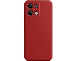 Coverup Hoesje - Geschikt voor Xiaomi Redmi Note 13 Pro 5G / Poco X6 Hoesje - Coverup Colour TPU Back Cover - Cadmium Red
