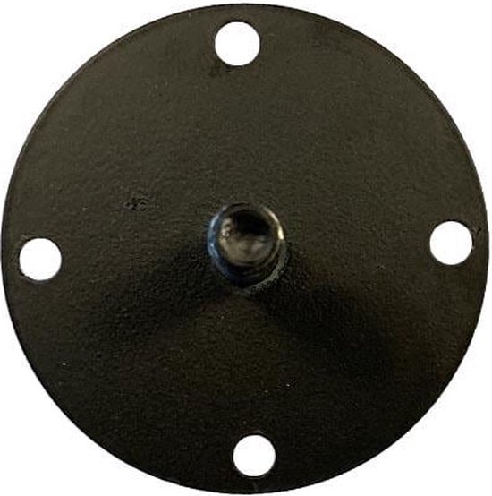DURALINE Meubelpoot draadstaal 40 cm wit kopen