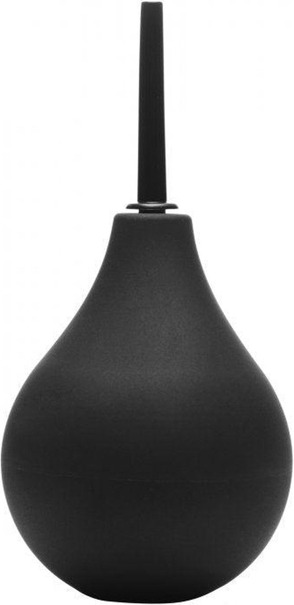 Goedkoopste Cleanstream - Anaal Douche met Knijpbal en Dunne Tip – zwart