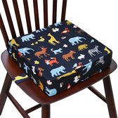 DIVERZA Stoelverhoger – Zitkussen Tafel – Verhoogkussen – 9 cm hoog – Stoelverhoger voor kinderen – Zitverhoger – Stoelverhoger eettafel – Peuter -