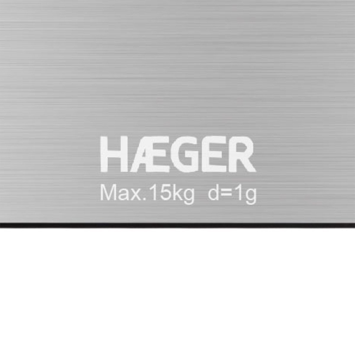 keukenweegschaal Haeger KS-DIG.012A Grijs