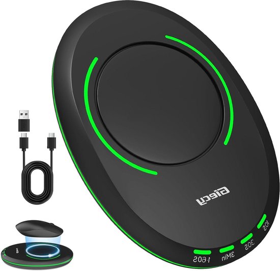 Ultra Slanke Mouse Jiggler met Instelbare intervaltimer - Driver-Vrije Mouse Mover voor PC en Mac