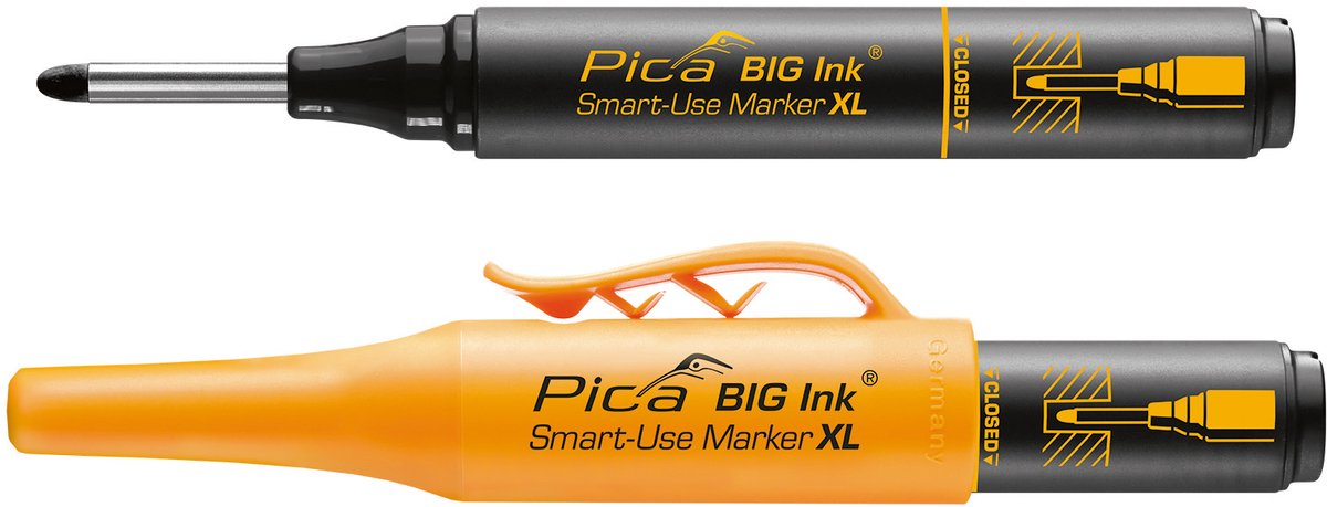 Pica BIG Ink 7046 Markeerstift XL Zwart Blister