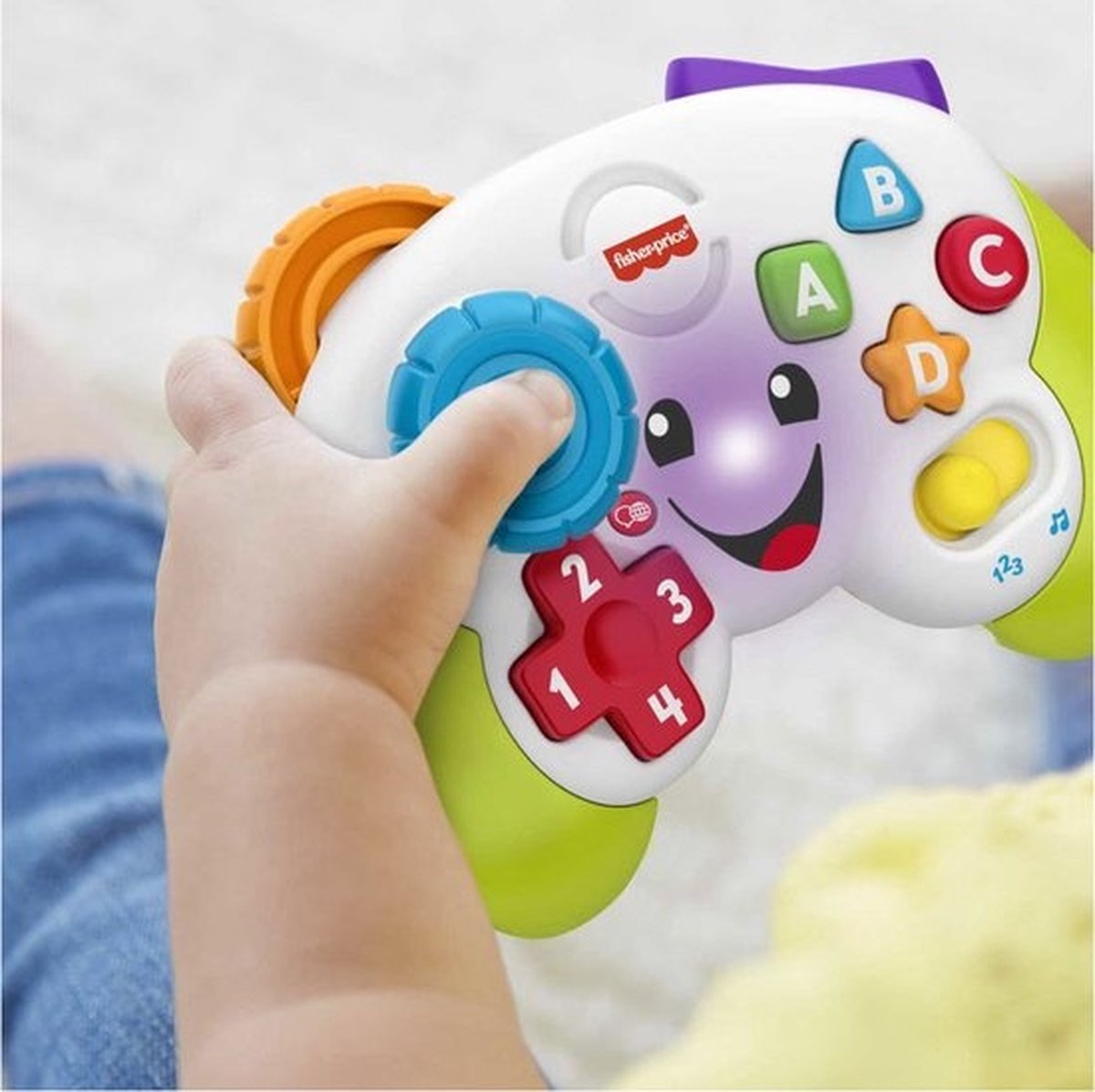 Fisher-Price Leerplezier Spelen en Leren Controller - Muzikaal babyspeelgoed met lichtjes — afbeelding 19