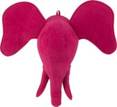 Olifant - Olifant | textiel | fuchsia | 38x30x (h)16 cm