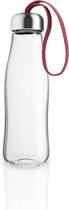 Drinkfles, 500 ml, Glas, Pomegranate Rood - Eva Solo