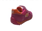 Naturino Mt 20 velcro's lederen sportieve sneakers Sammy fuxia orange