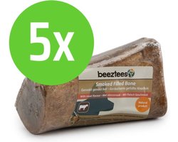 Beeztees Gerookt Gevuld Bot Vlees - hondensnack - 5 stuks