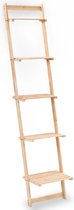 vidaXL Wandrek ladder 41.5x30x176 cm cederhout