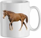 Mok ' Bruin paard  Mok 1,8' |Horse | Paard | Paardenliefhebber| Dierenliefhebber | Kadootje voor hem| Kadootje voor haar
